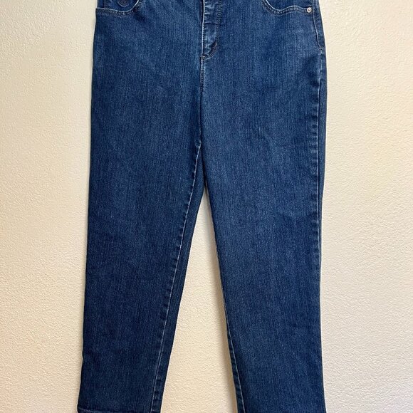 Gloria Vanderbilt Amanda Stretch Denim Jeans Size 10 - Picture 1 of 11